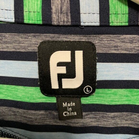 F.J. MENS STRIPED POLO SHIRT - Picture 4 of 4
